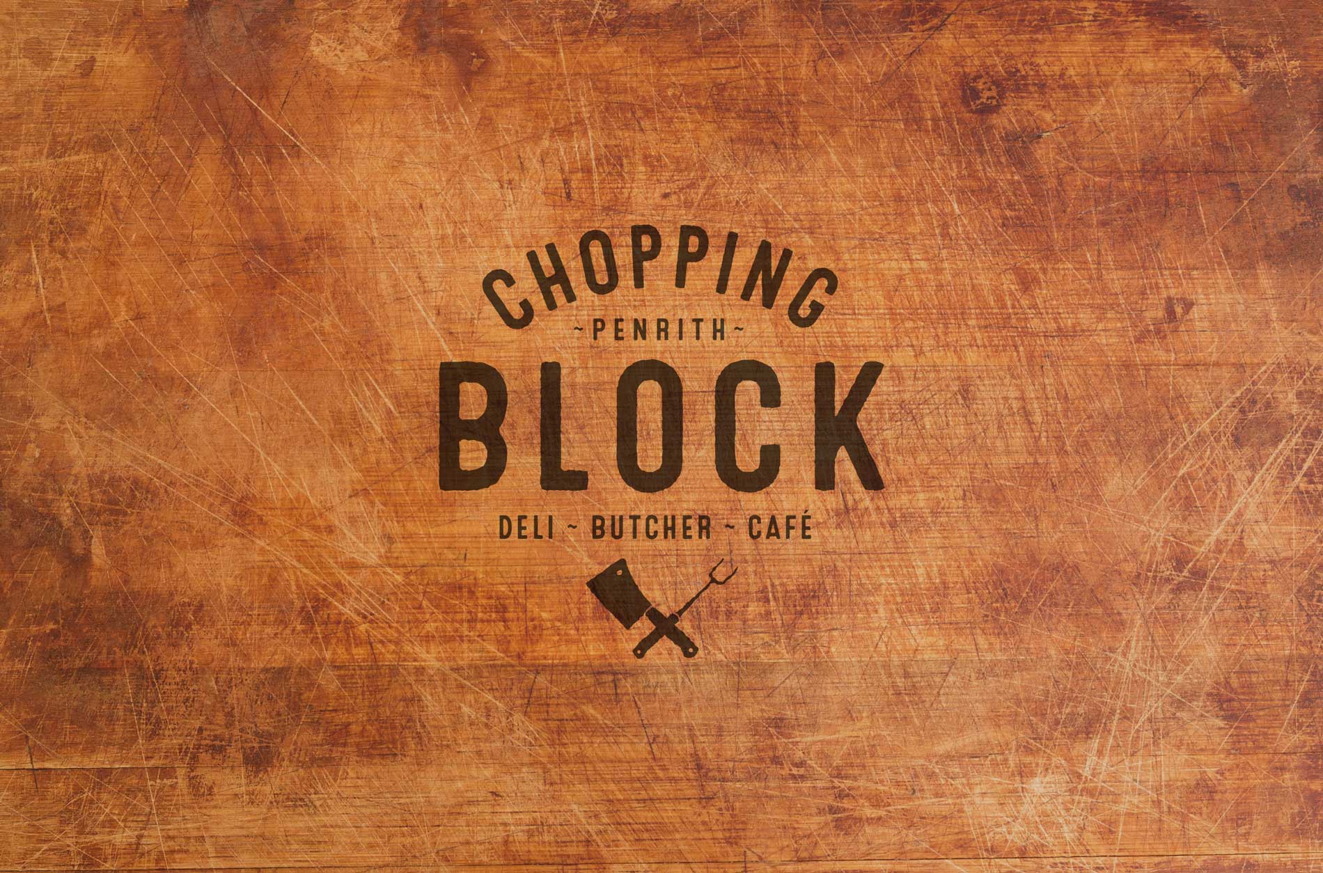The Chopping Block Butcher & Deli Logo Design
