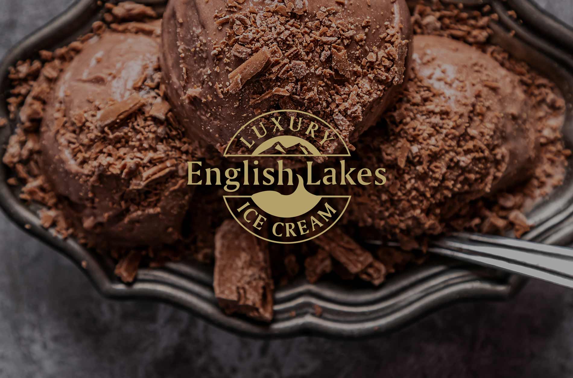 English Lakes Ice Cream Packaging Design